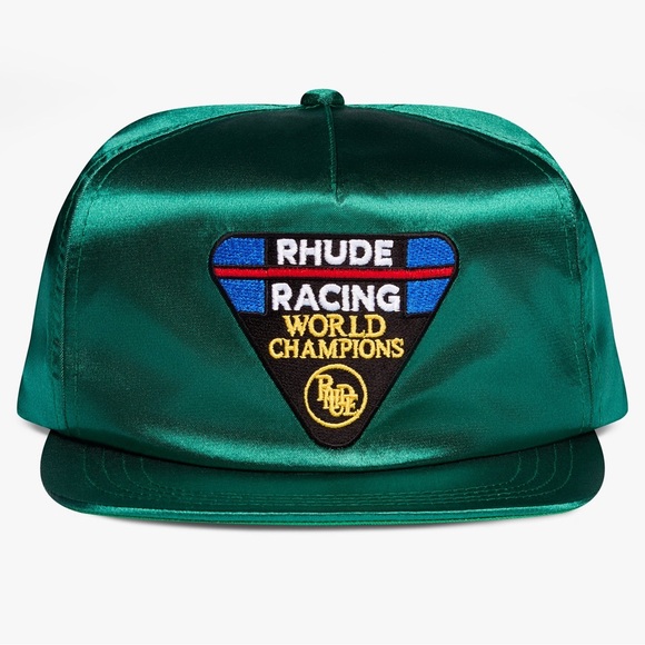 Rhude Green Shine Racing Prost Hat Rare BRAND NEW